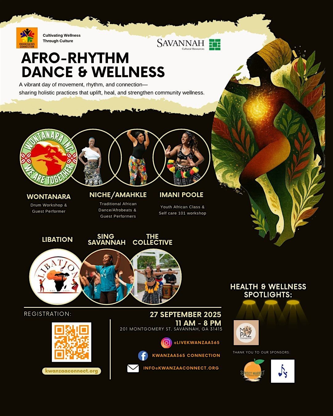 2nd Annual Afro-Wellness Experience, 27 September | Event in Savannah | AllEvents