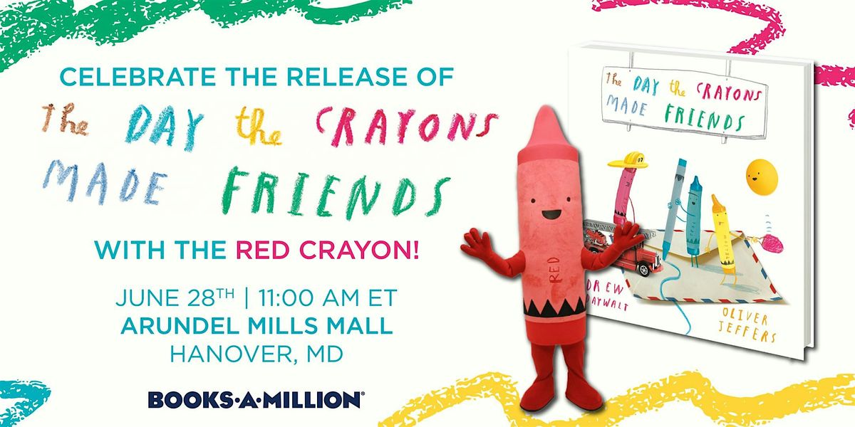 A Colorful Day with the Red Crayon!, 28 June | Event in Severn | AllEvents