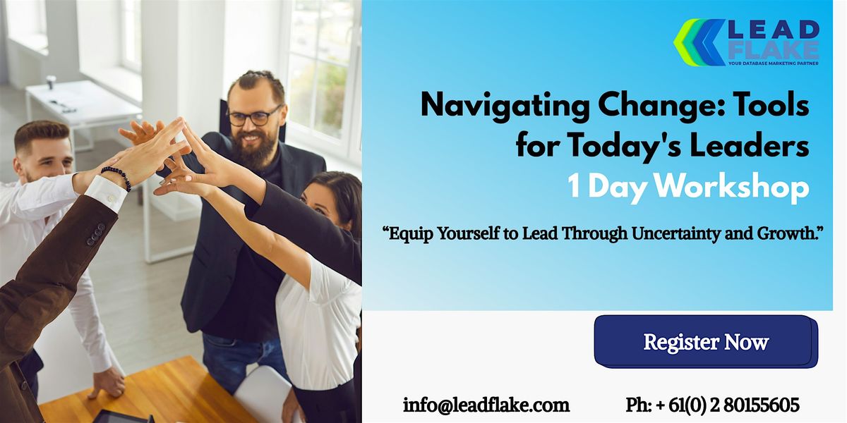 Leading Change: Strategies for Success Workshop in Shah Alam, 14 July | Event in Shah Alam | AllEvents