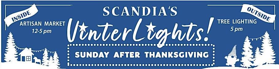 VinterLights! Artisan Market and Tree Lighting, 30 November | Event in Scandia | AllEvents