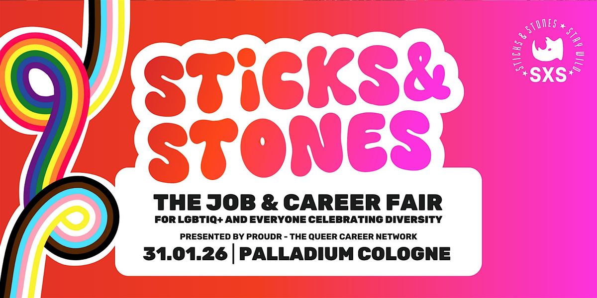 STICKS & STONES Cologne '26 - The job and career fair, 31 January | Event in Köln | AllEvents