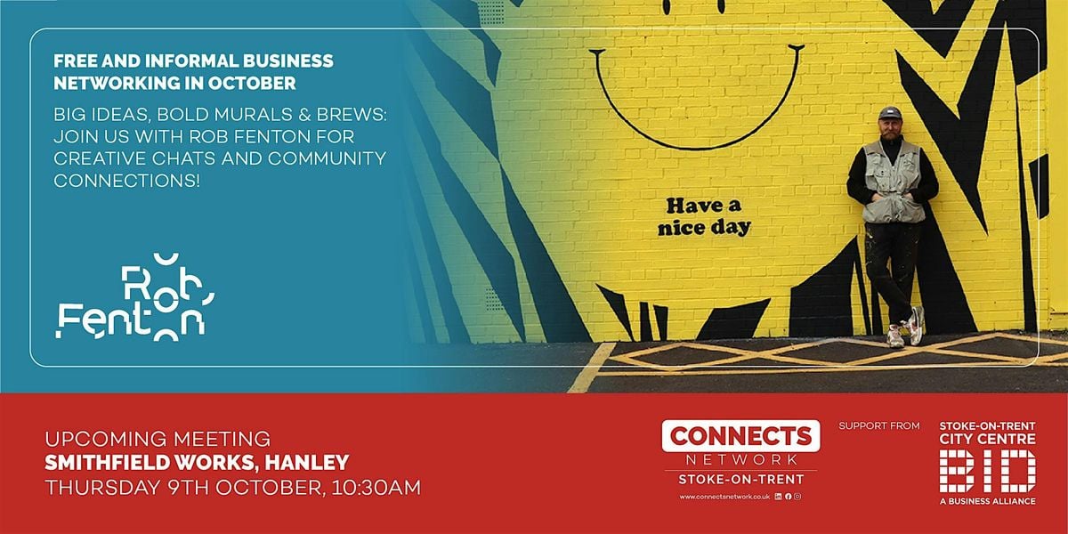 Connects Network Meeting - Stoke-on-Trent - October  2025, 9 October | Event in Hanley | AllEvents