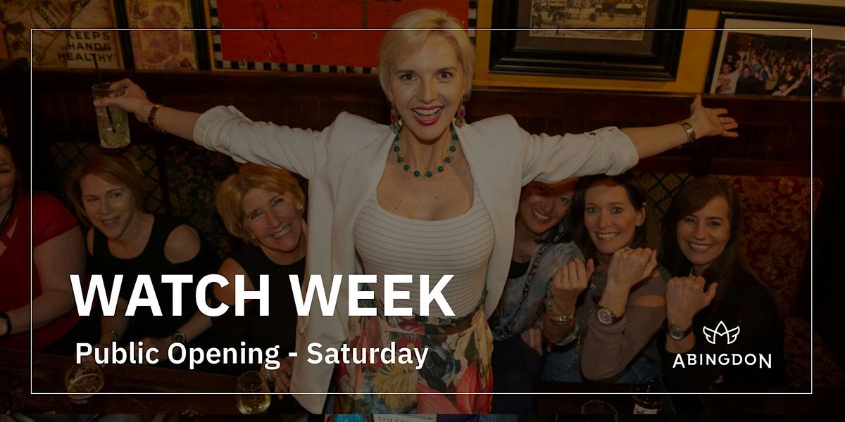 Watch Week: Public Opening, 8 November | Event in Las Vegas | AllEvents