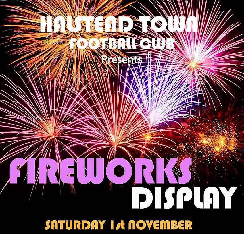 Halstead Town FC Fireworks Display, 1 November | Event in Halstead | AllEvents
