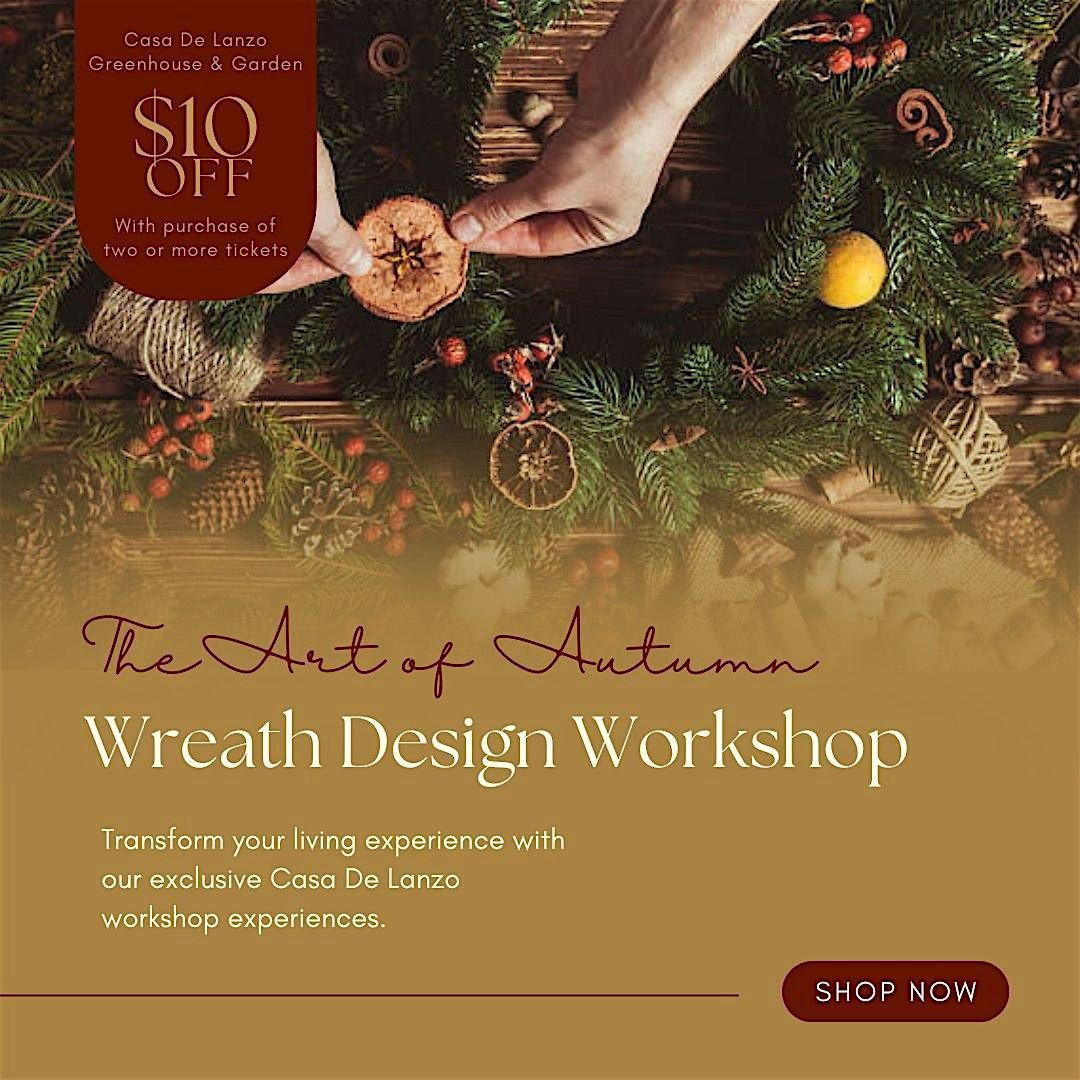 The Art of Autumn: Wreath Design Workshop, 11 October | Event in Furlong | AllEvents