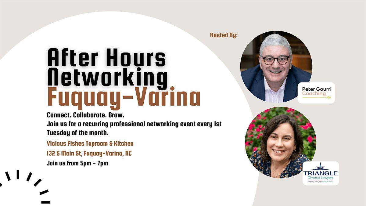 After Hours Networking: Fuquay-Varina, 5 August | Event in Fuquay-Varina | AllEvents