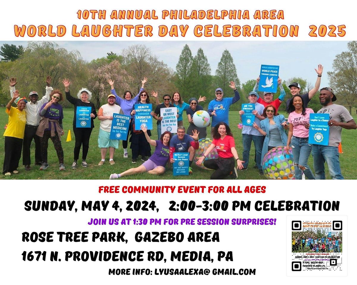 Philadelphia Area World Laughter Day Celebration 2025, 4 May | Event in Media | AllEvents