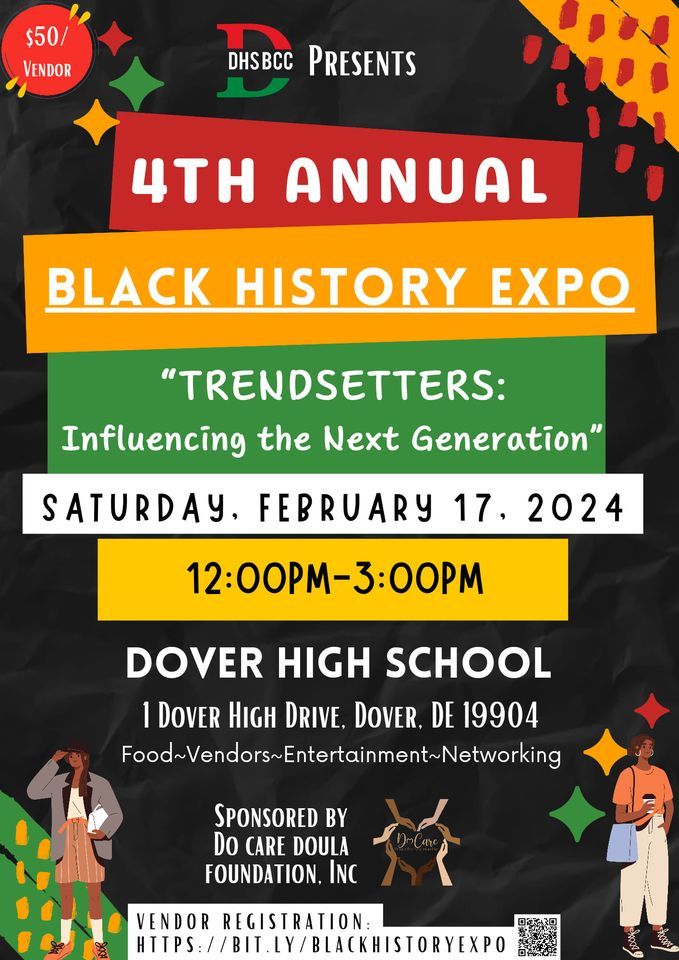 4th Annual Black History Expo, Dover High School (Delaware), February