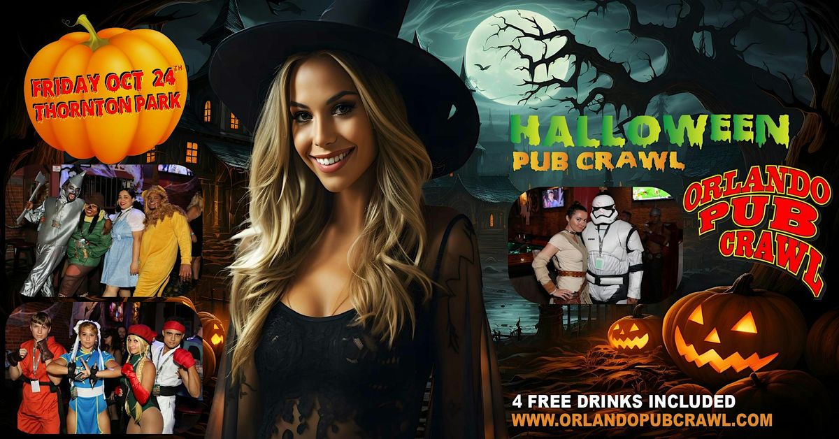 Halloween Pub Crawl FRIDAY OCT 24(THORNTON PARK), 24 October | Event in Orlando | AllEvents
