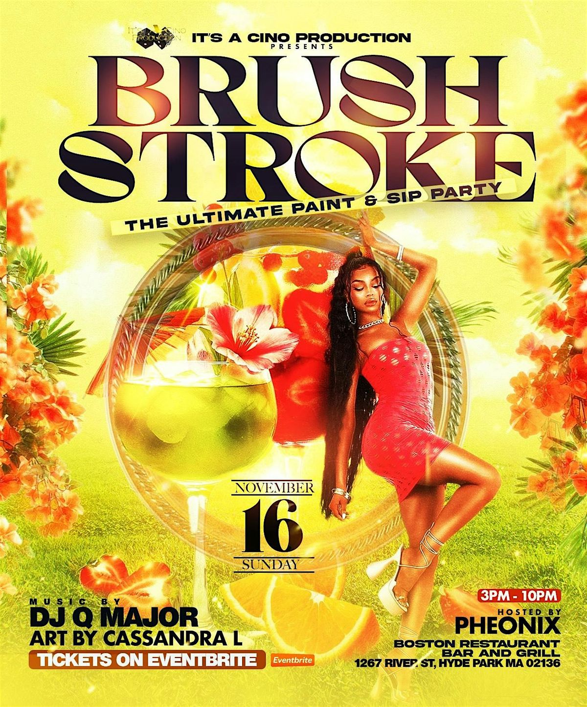 Brushstroke The Ultimate Paint and Sip Party | Event in Boston | AllEvents