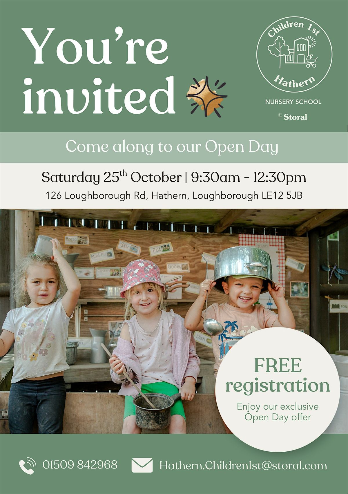 Children 1st Hathern Nursery School Autumn Open Day, 25 October | Event in Hathern | AllEvents