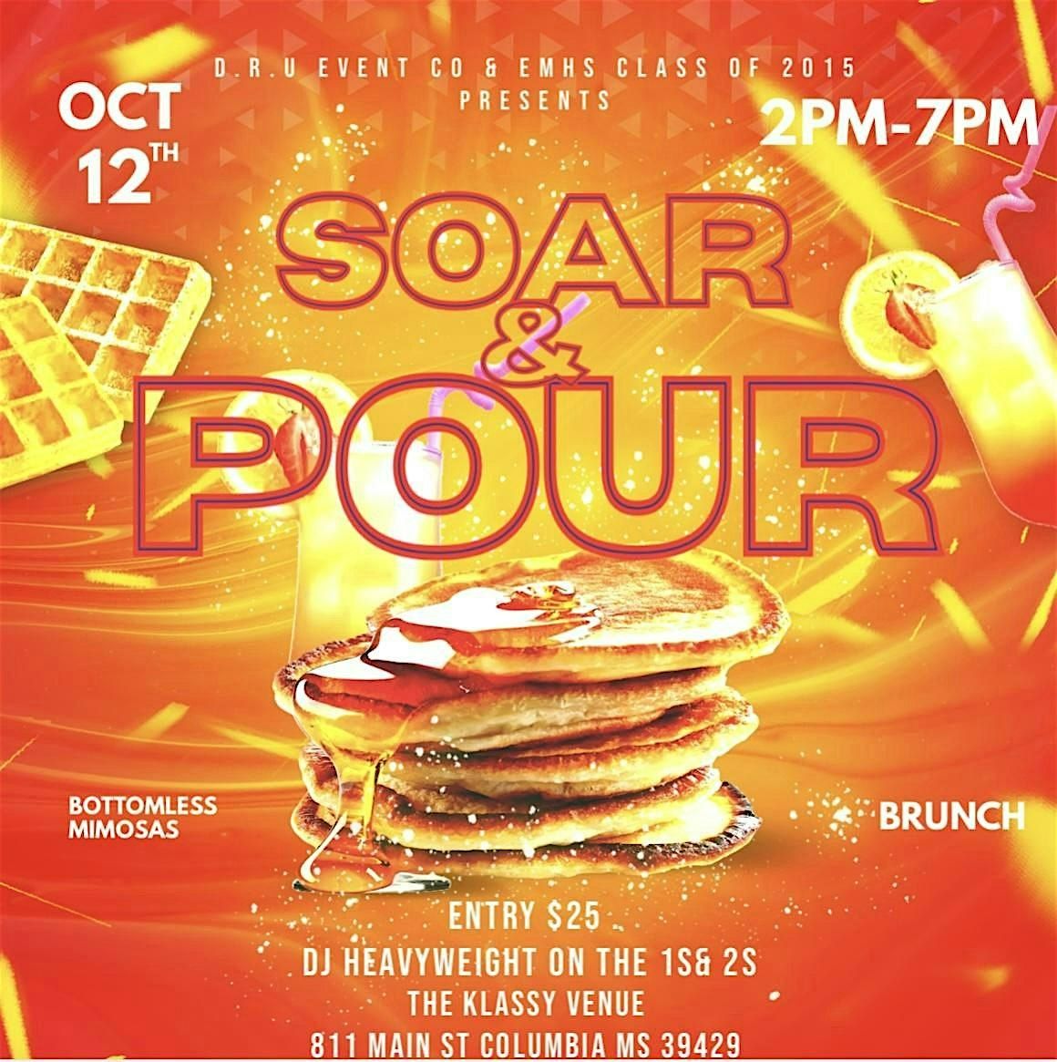 Soar & Pour Brunch, 12 October | Event in Columbia | AllEvents