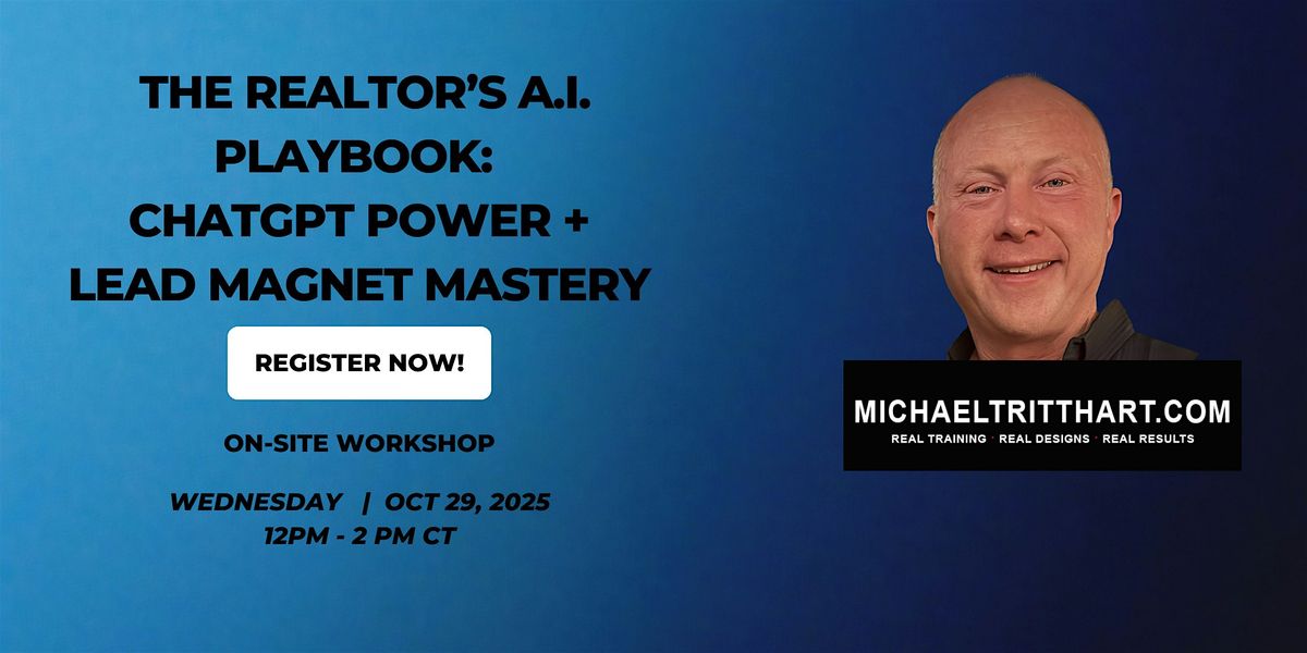 The Realtor’s A.I. Playbook | Stewart Title | Local Good Coffee Co. | Plano, 29 October | Event in Plano