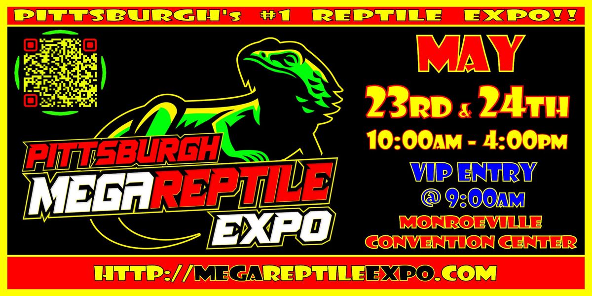 Pittsburgh Mega Reptile Expo - May 2026, 23 May | Event in Monroeville | AllEvents