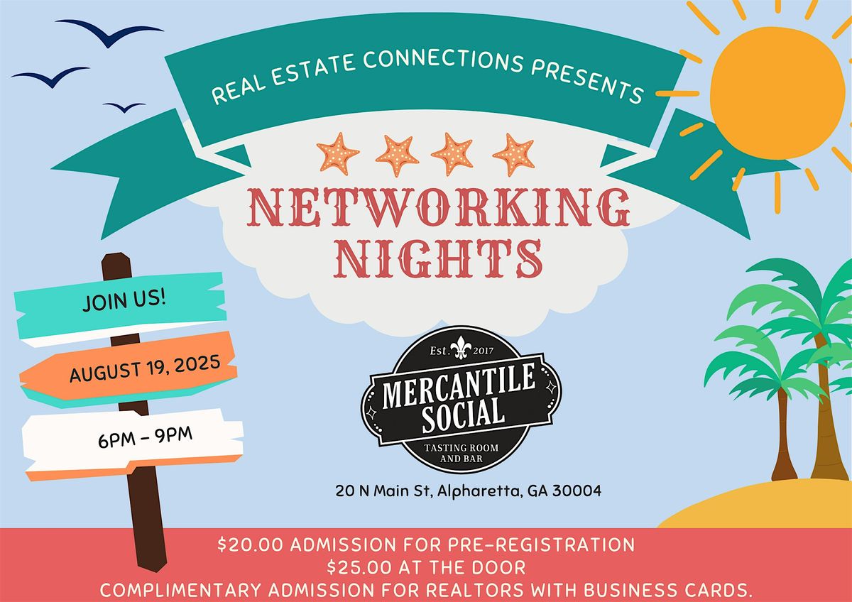 Real Estate Connections North Atlanta August 19, 2025, 19 August | Event in Alpharetta | AllEvents
