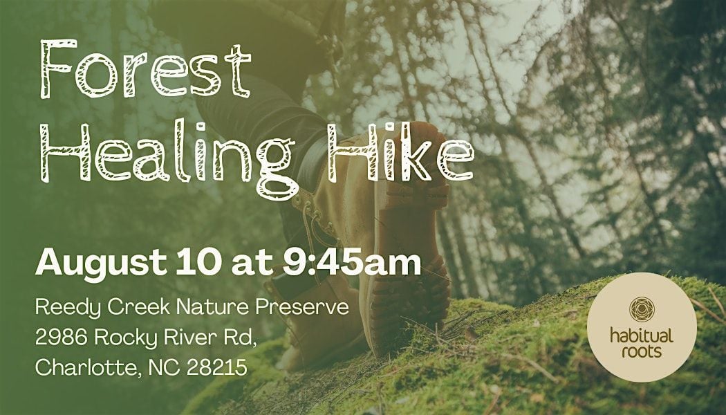 Forest Healing Hike, 10 August | Event in Charlotte | AllEvents