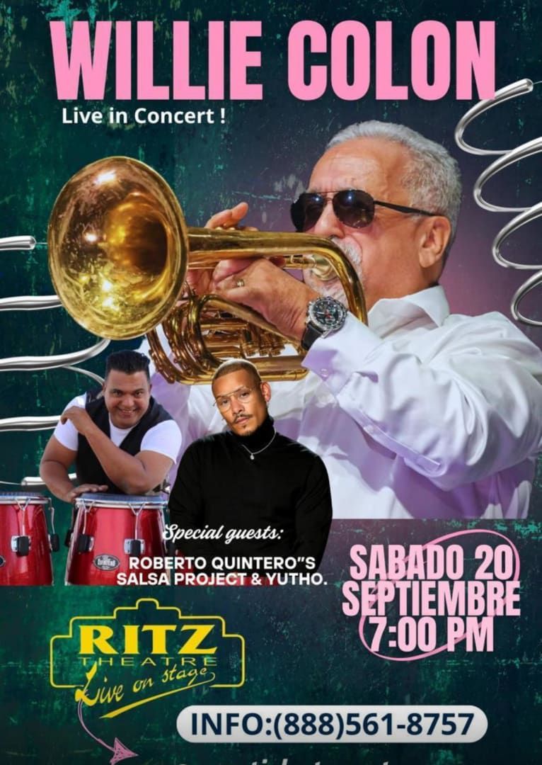 Willie Colon, 19 September | Event in Elizabeth | AllEvents