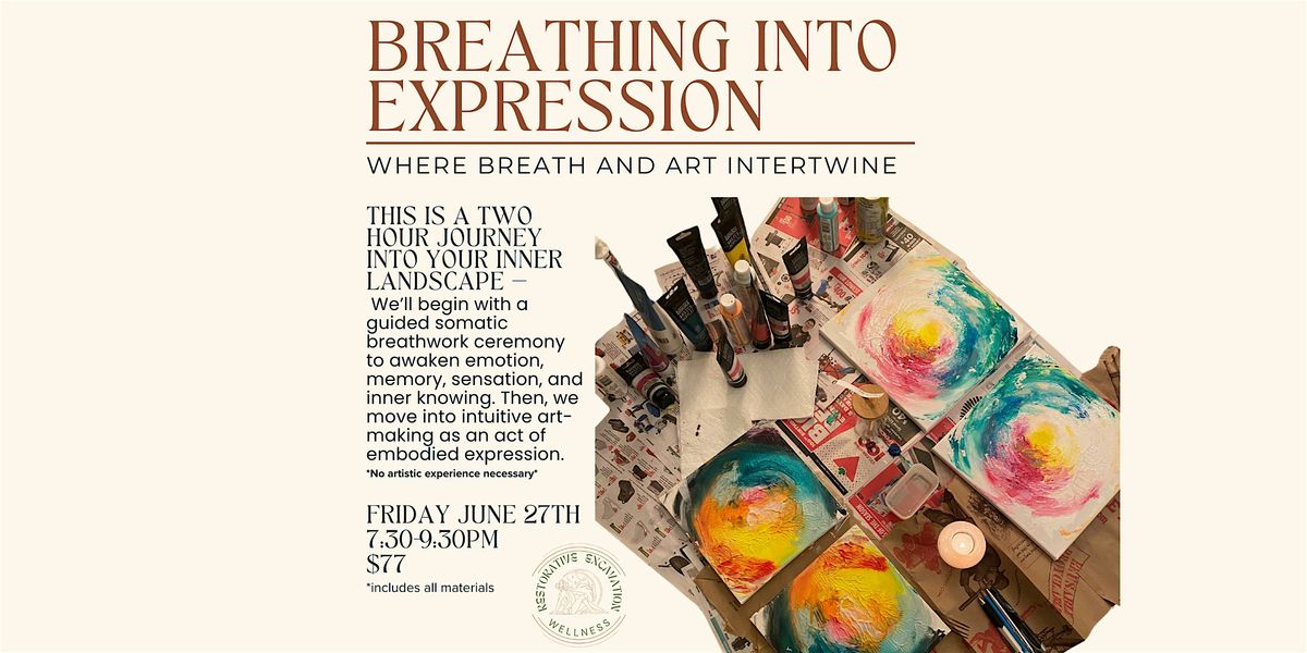 Breathing into Expression: Where Breath and Art Intertwine, 27 June | Event in Tacoma | AllEvents