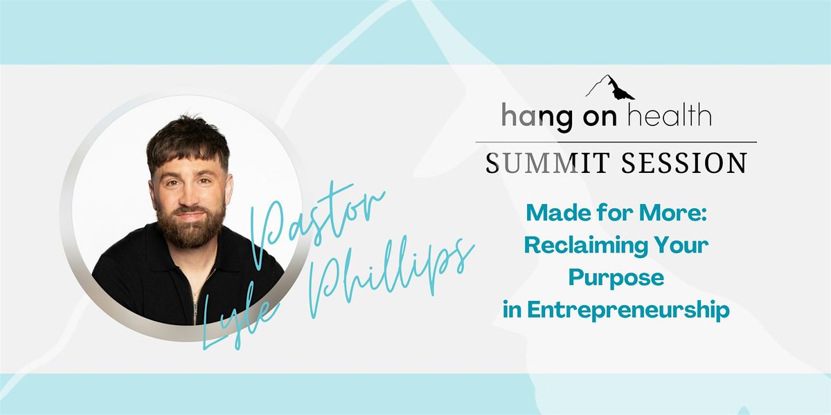 Made for More: Reclaiming Your Purpose in Entrepreneurship, 12 August | Event in Nashville | AllEvents