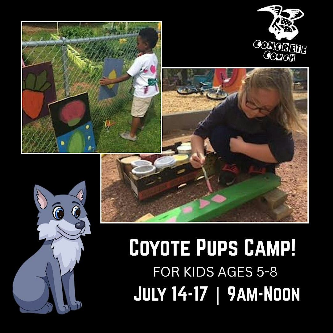 COYOTE PUPS CAMP!!! - Concrete Couch Summer Camp (Scamp!), 14 July | Event in Colorado Springs | AllEvents