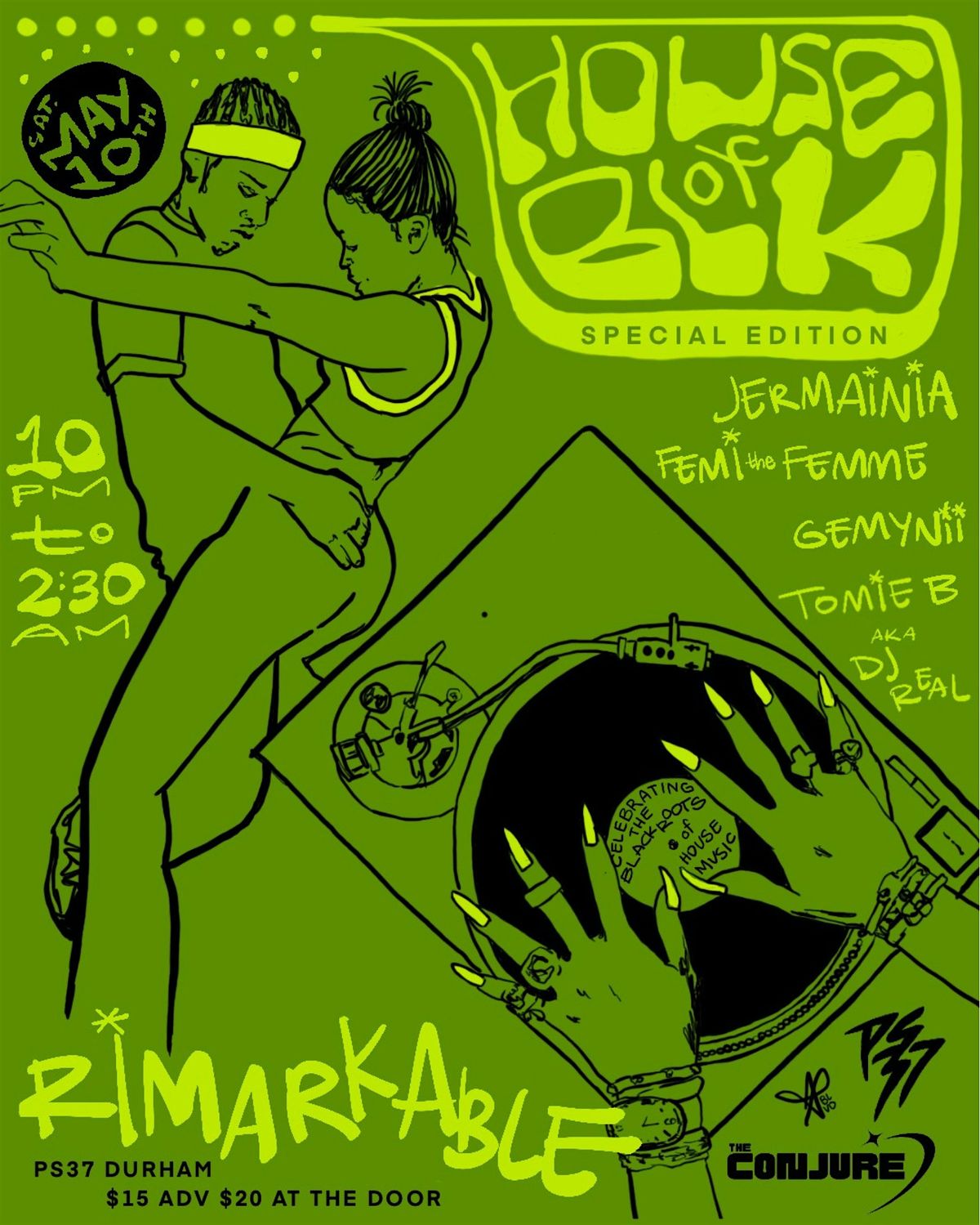 The Conjure Presents: House of BLK Ft. Rimarkable | Event in Durham | AllEvents