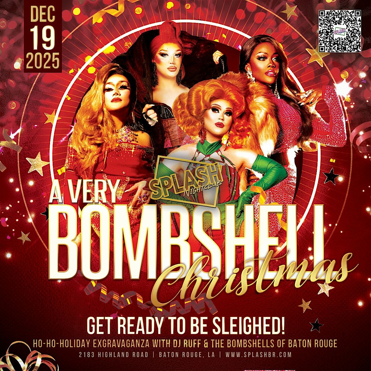 A Very Bombshell Christmas, 19 December | Event in Baton Rouge | AllEvents