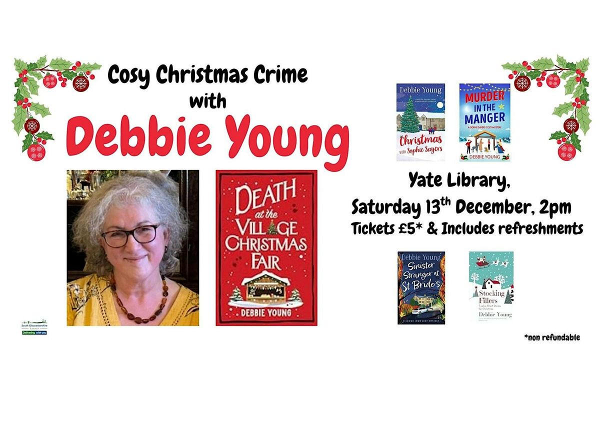 Cosy Christmas Crime with Debbie Young| Yate Library, 13 December | Event in Yate | AllEvents