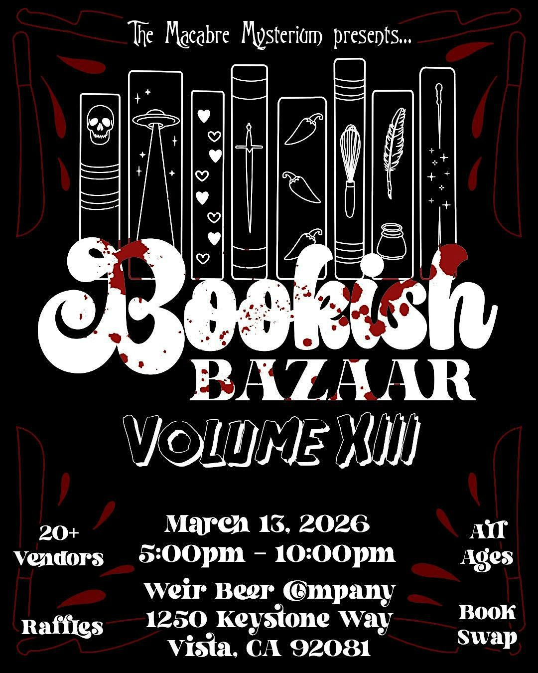 Volume XIII- Bookish Bazaar, 13 March | Event in Vista | AllEvents