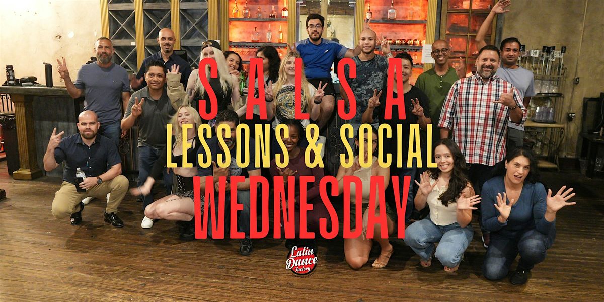 Salsa Lessons for Beginners. Wednesday at 8:30p in Houston 06/25, 25 June | Event in Houston | AllEvents