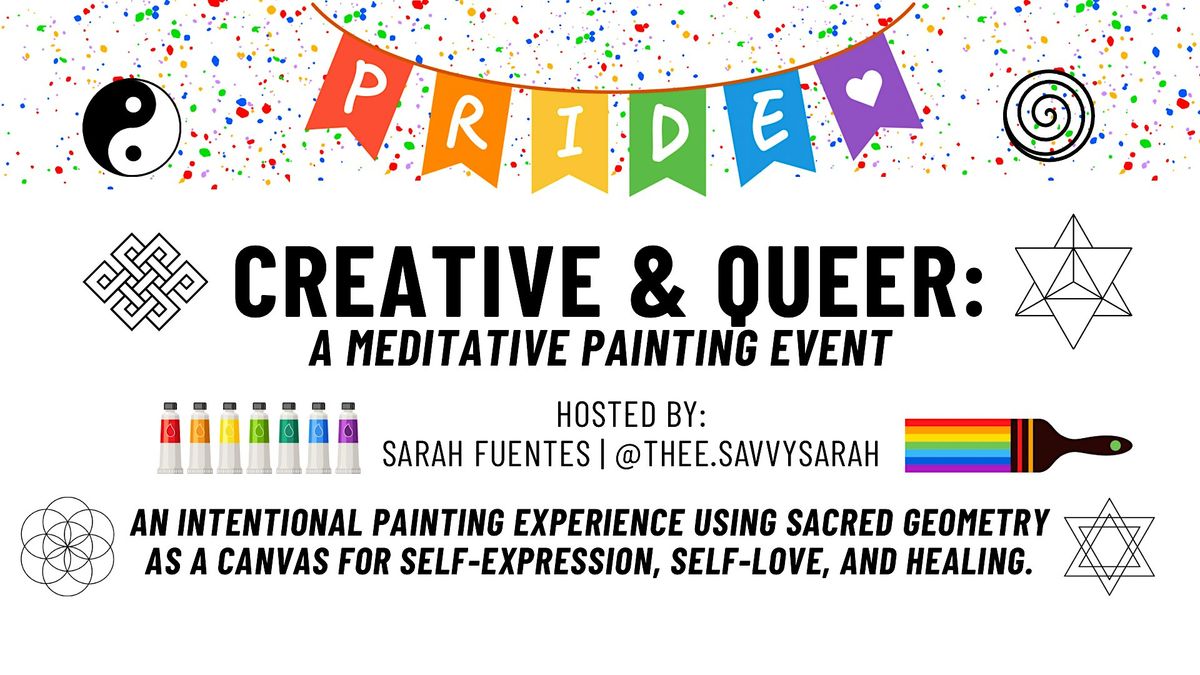 CREATIVE & QUEER: A Meditative Painting Event, 29 June | Event in Dunedin | AllEvents