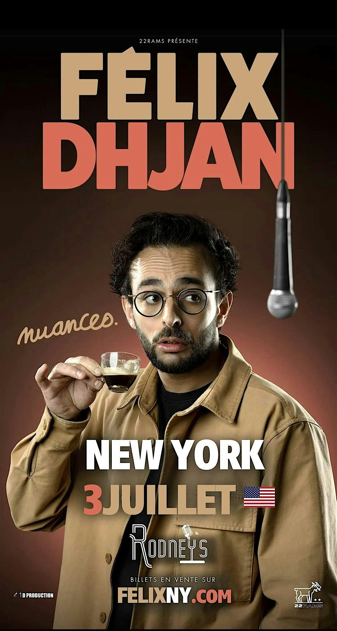 Felix Dhjan Headlines!, 3 July | Event in New York | AllEvents