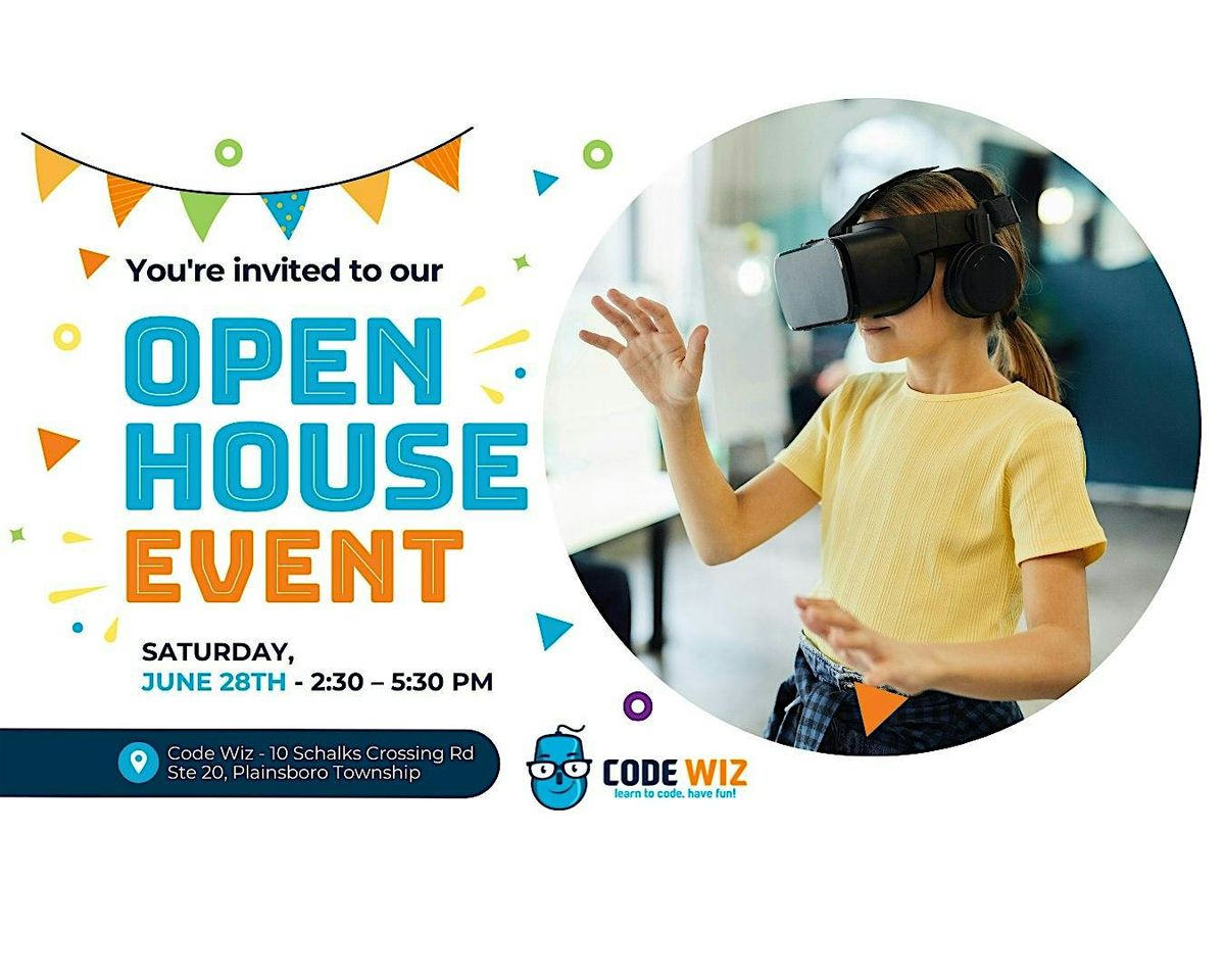 Code, Create & Snack at Our Open House, 28 June | Event in Plainsboro Township | AllEvents