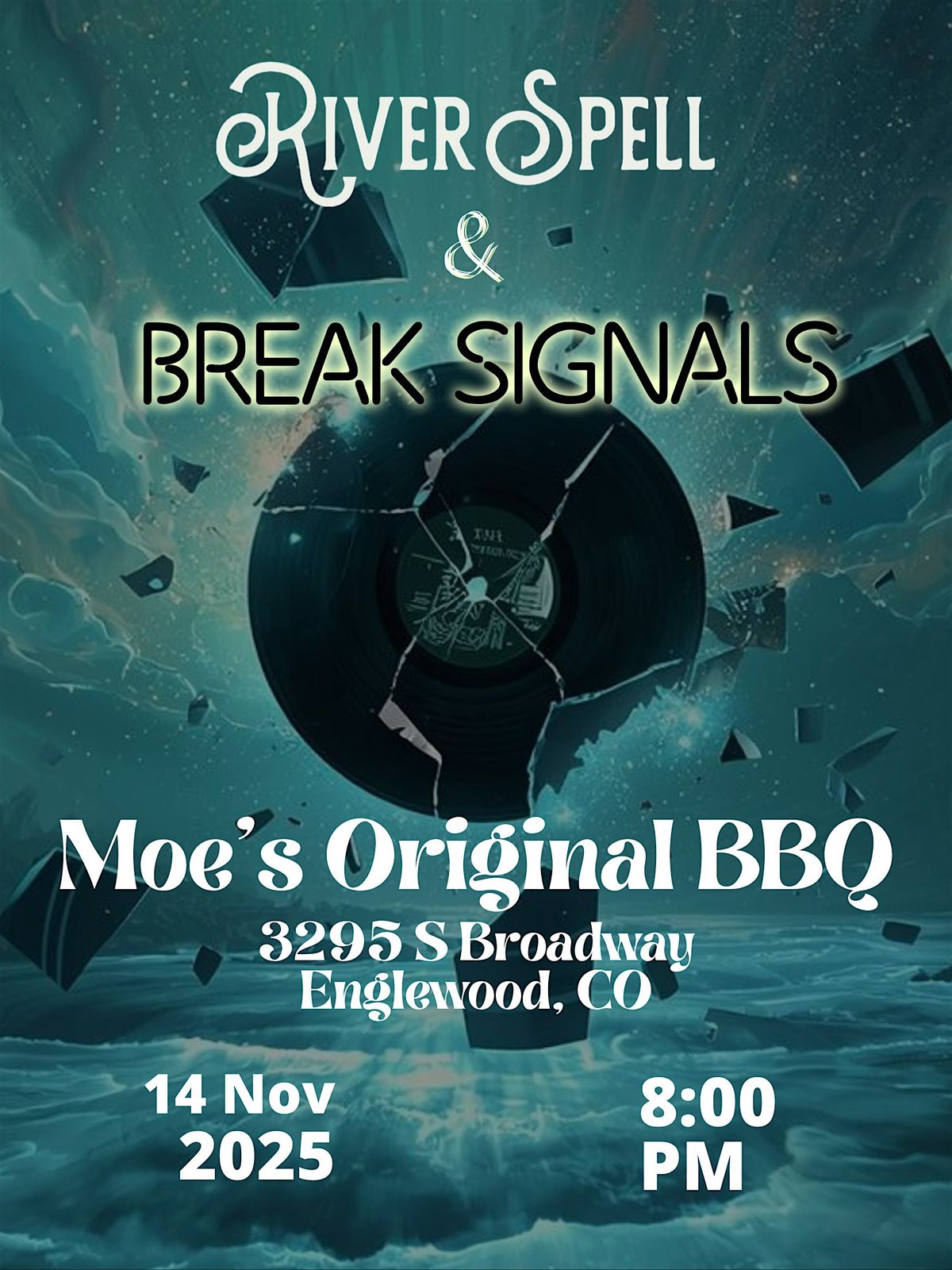 River Spell + Break Signals, 14 November | Event in Englewood | AllEvents