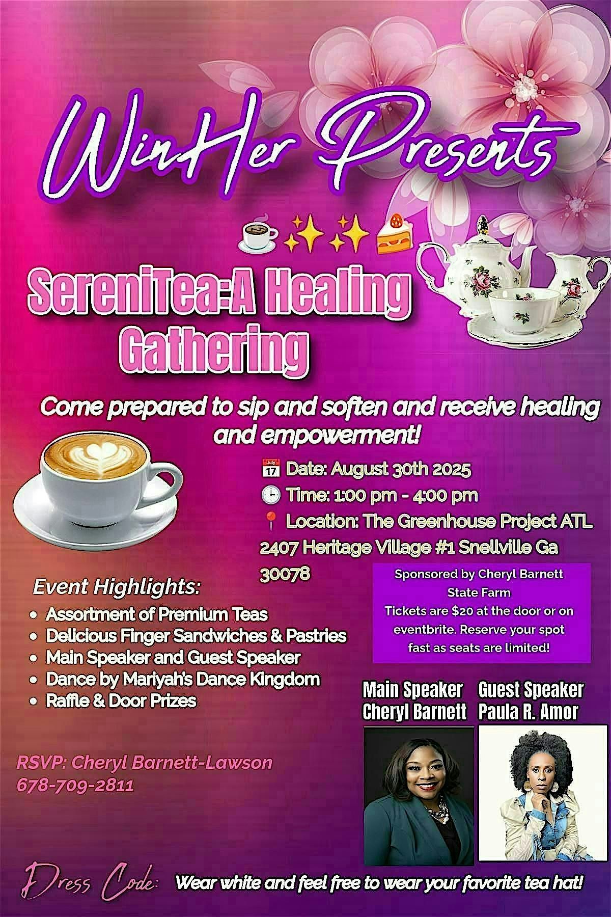 SereniTea: A Healing Gathering | Event in Snellville | AllEvents