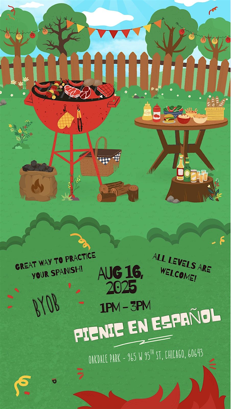Making friends en español, 16 August | Event in Chicago | AllEvents