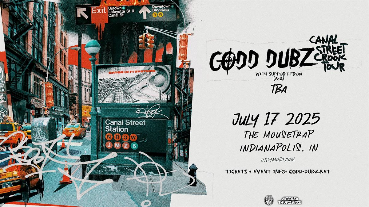 Altered Thurzdaze: Codd Dubz' Canal Street Crook Tour, 17 July | Event in Indianapolis | AllEvents