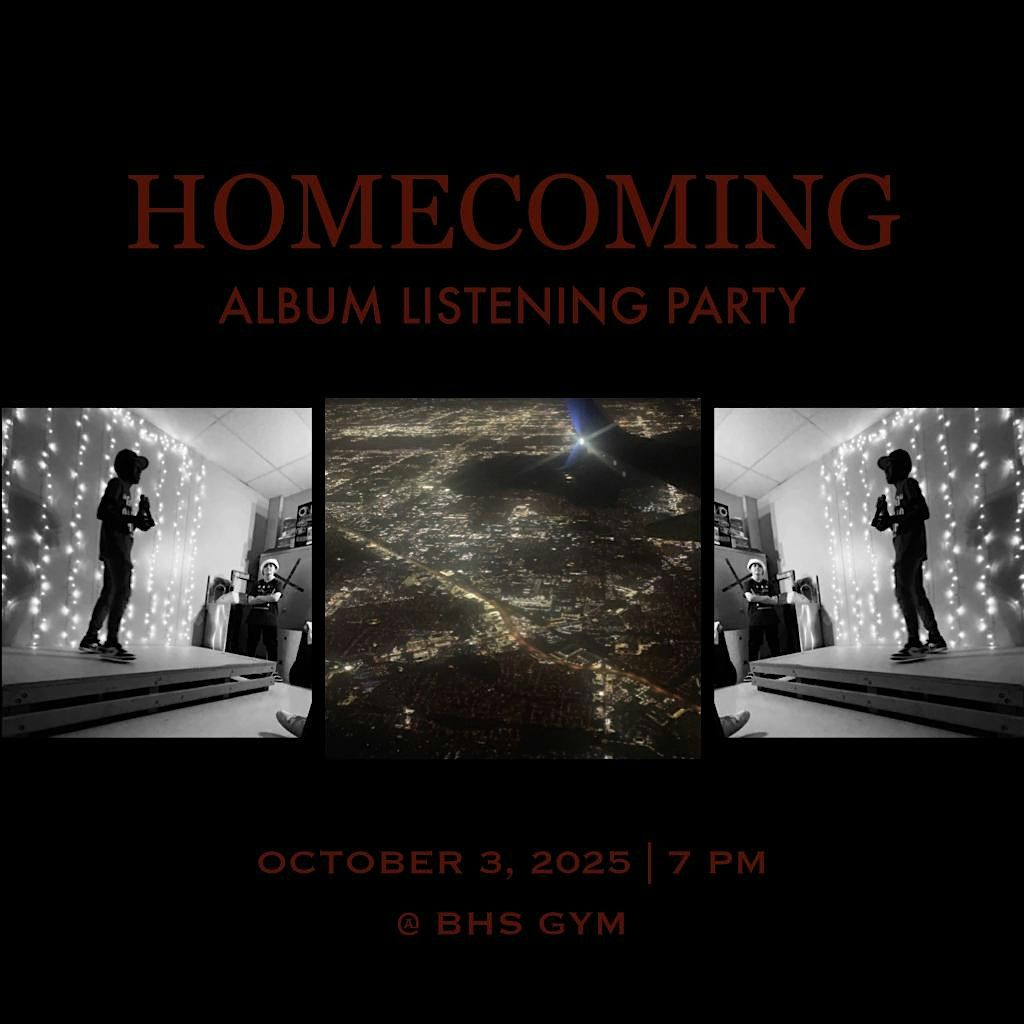Homecoming: Album Listening Party, 3 October | Event in Belton | AllEvents