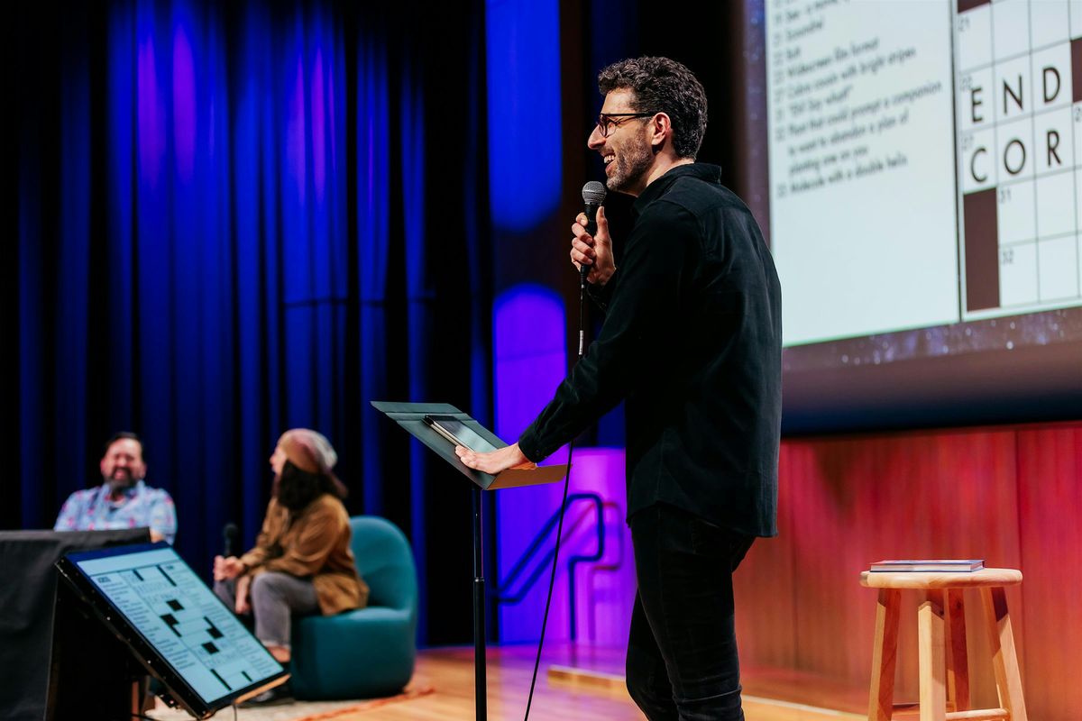The Crossword Show with Zach Sherwin - MATINEE, 7 December | Event in Washington | AllEvents