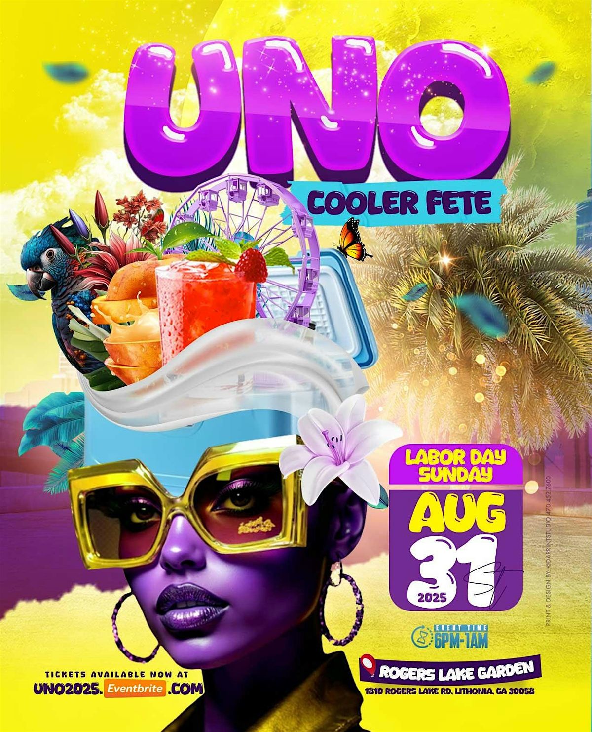 UNO Cooler Fete, 31 August | Event in Lithonia | AllEvents