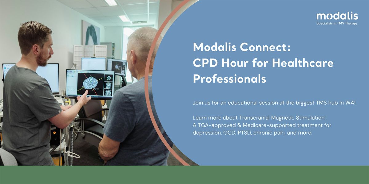Modalis Connect: CPD Hour for Healthcare Professionals, 5 September | Event in Stirling | AllEvents