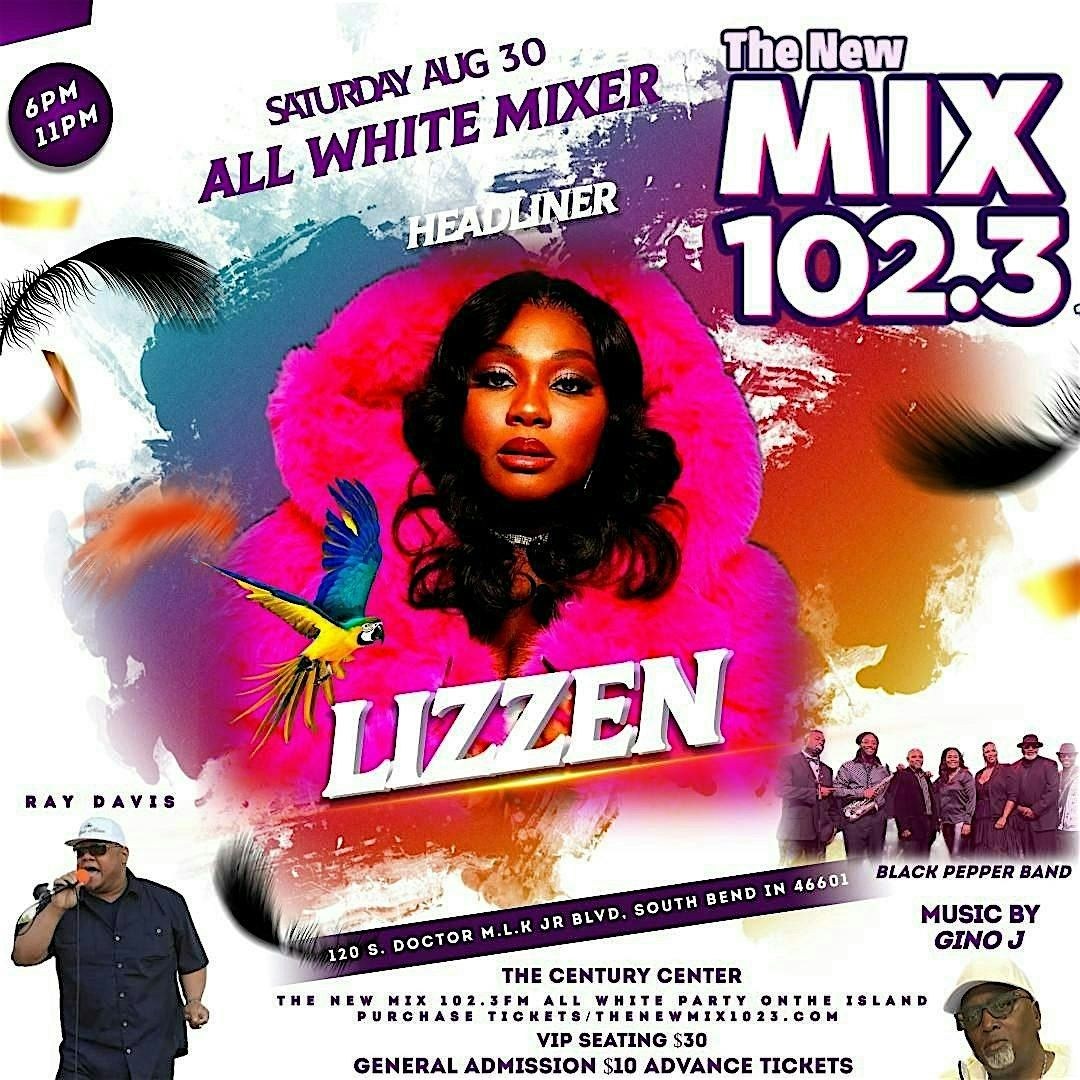 All White Mixer with The NEW Mix 102.3, 30 August | Event in South Bend | AllEvents