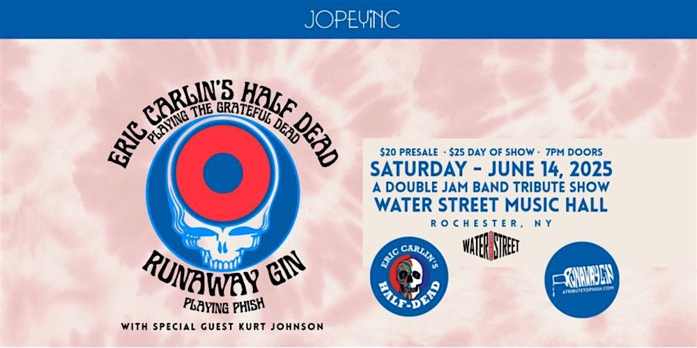 Eric Carlin's Half Dead x Runaway Gin, 14 June | Event in Rochester | AllEvents