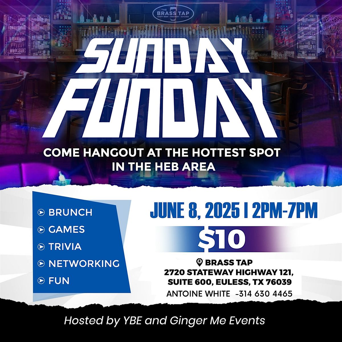 SUNDAY FUNDAY, 8 June | Event in Euless | AllEvents