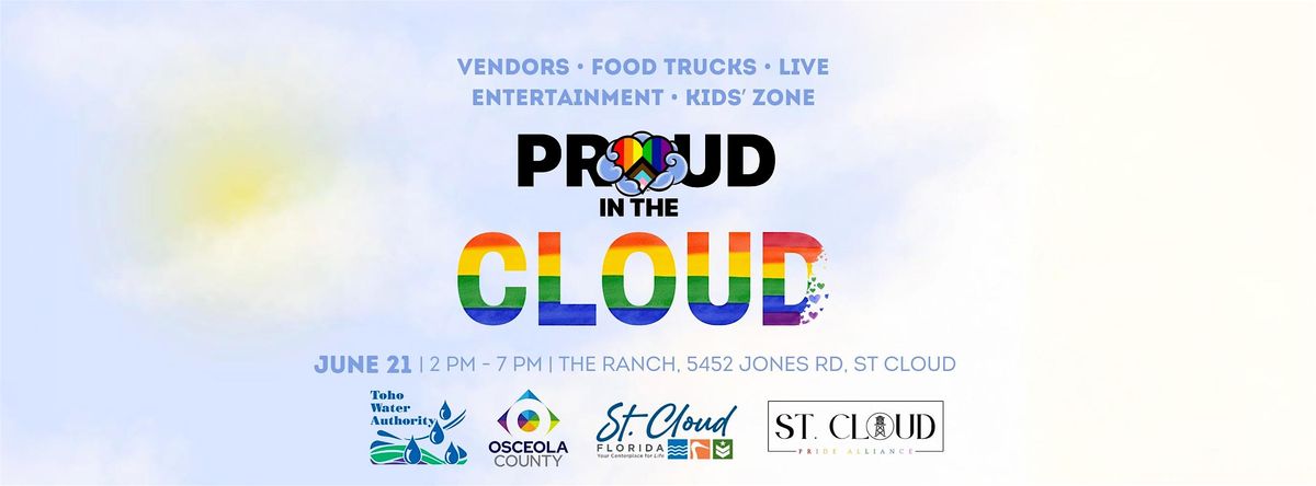 PROUD IN THE CLOUD Brought by St. Cloud Pride Alliance, 21 June | Event in St. Cloud | AllEvents
