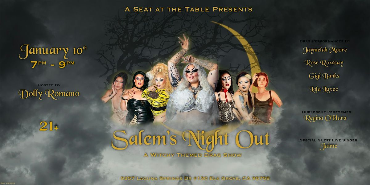 Salem's Night Out Drag Show, 10 January | Event in Elk Grove | AllEvents