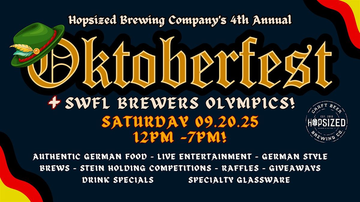 4th Annual Oktoberfest at Hopsized Brewing!, 20 September | Event in Bonita Springs | AllEvents