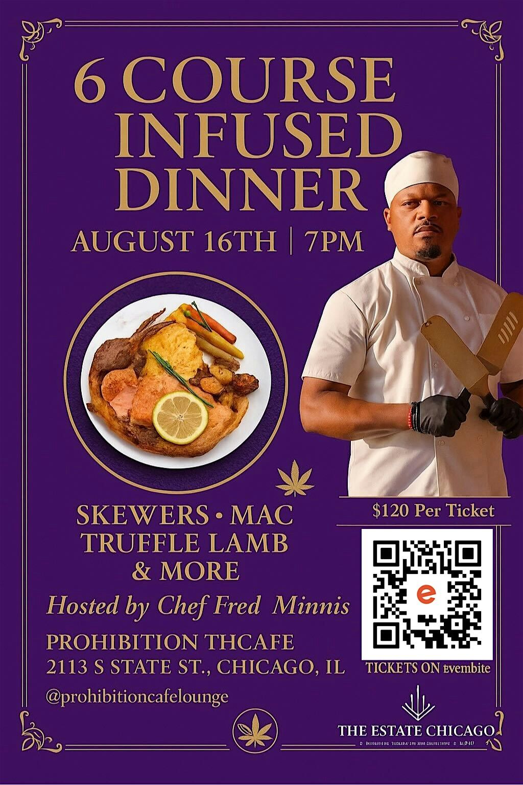 Elevated Evenings: 6-Course Infused Dinner Party Experience, 16 August | Event in Chicago | AllEvents