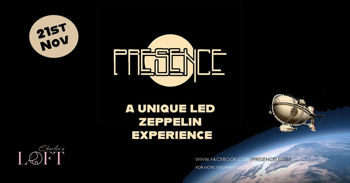 Presence - A Unique Led Zeppelin Experience, 21 November | Event in Milngavie | AllEvents