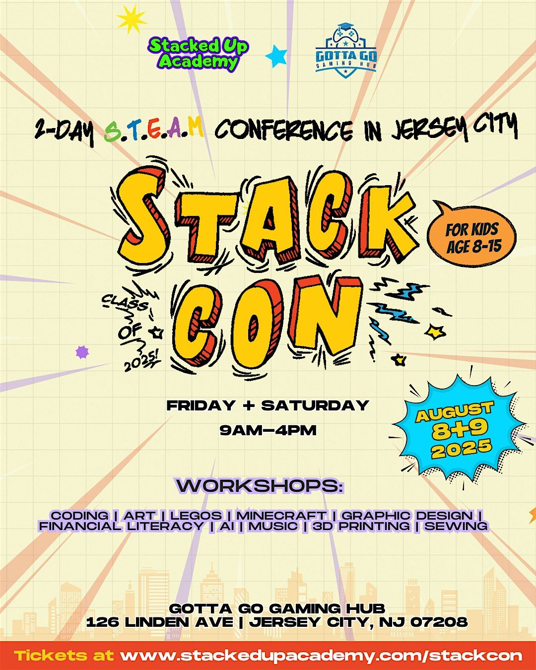 StackCon 2025, 8 August | Event in Jersey City | AllEvents