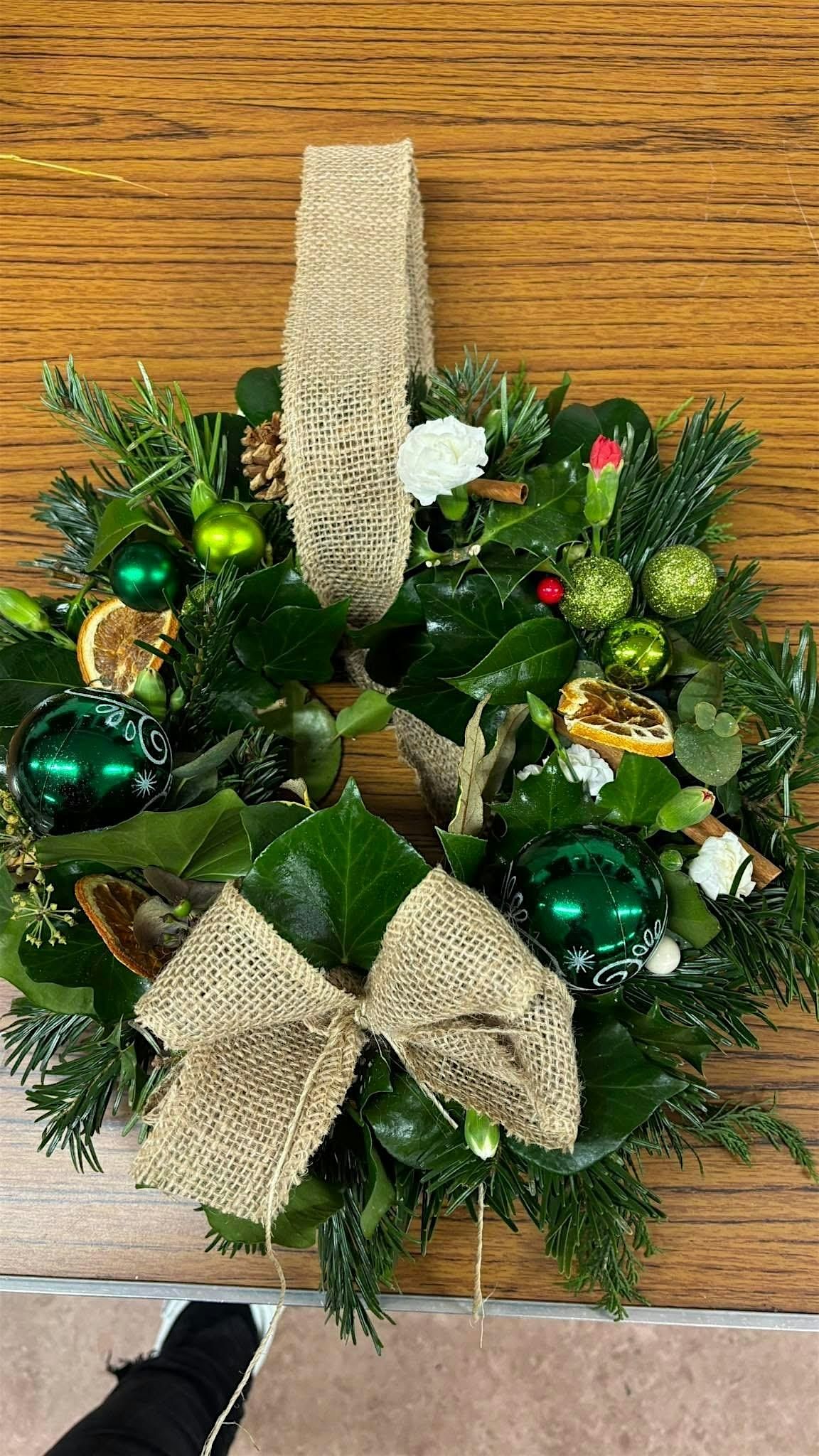 Christmas wreath workshop, 29 November | Event in Shortlanesend | AllEvents